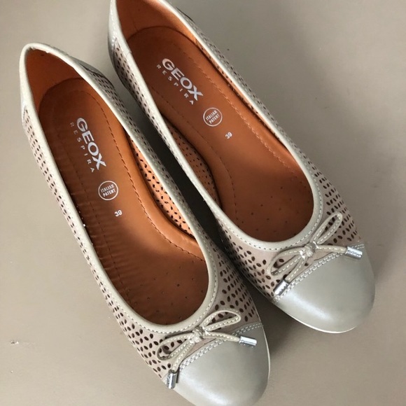 Geox Wedges Genuine Perforated Leather